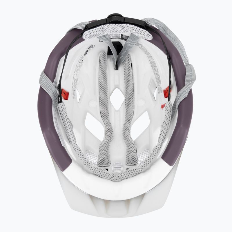 Cyklistická prilba UVEX City Active silver/plum matt 5