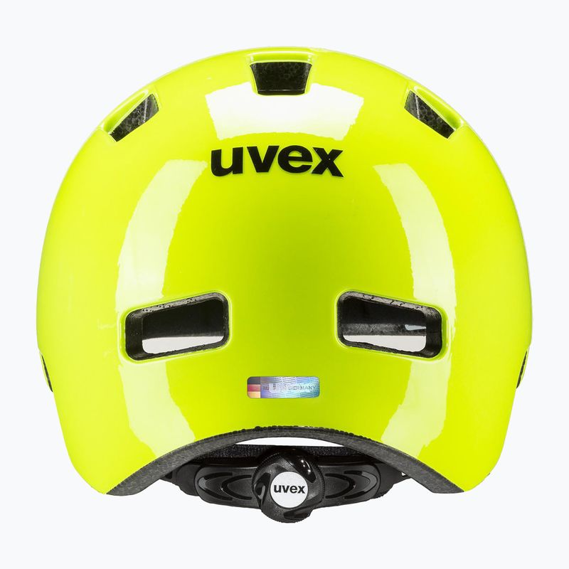 Detská cyklistická prilba UVEX HLMT 4 neónovo žltá 8