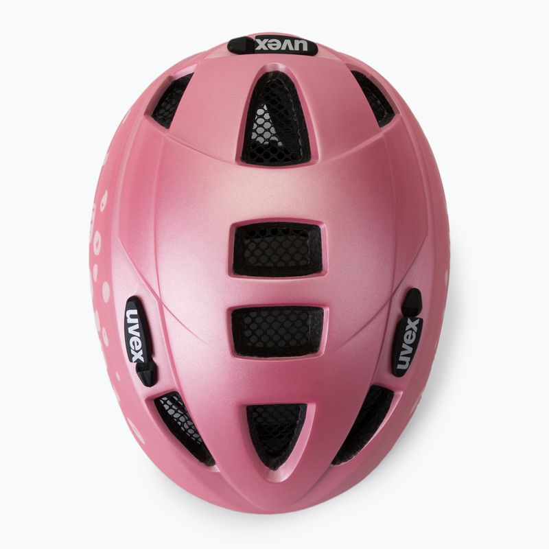 Detská cyklistická prilba UVEX Kid 2 CC Pink S4149820715 6