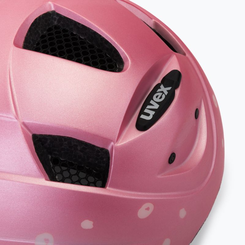 Detská cyklistická prilba UVEX Kid 2 CC Pink S4149820715 7