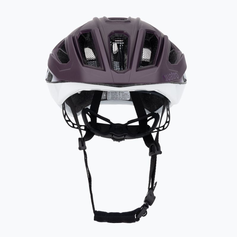 Cyklistická prilba UVEX Quatro CC slivka/biela matná 2