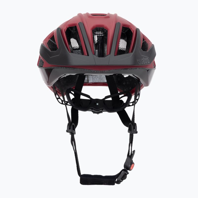 Cyklistická prilba UVEX Quatro CC červená/čierna matná 2