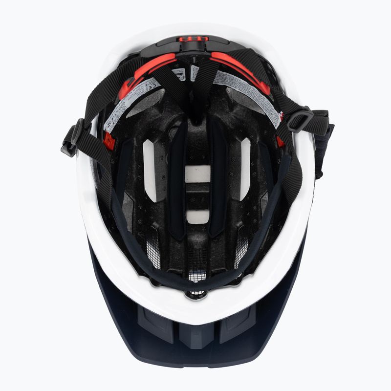 Cyklistická prilba UVEX Quatro CC deep space/white matt 5