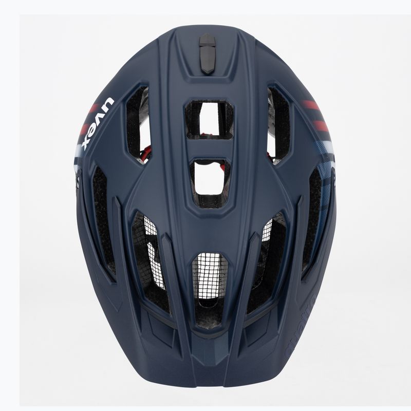 Cyklistická prilba UVEX Quatro CC deep space/white matt 6