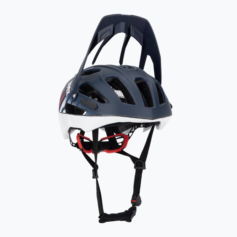 Cyklistická prilba UVEX Quatro CC deep space/white matt 8
