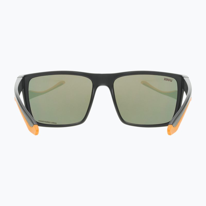 Slnečné okuliare Uvex Lgl 50 CV black mat/mirror champagne 53/3/008/2297 9