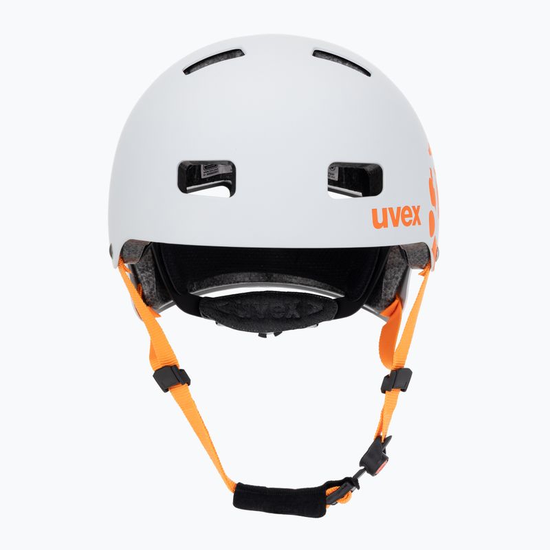 Detská prilba UVEX Kid 3 CC dirtbike light grey/orange 2
