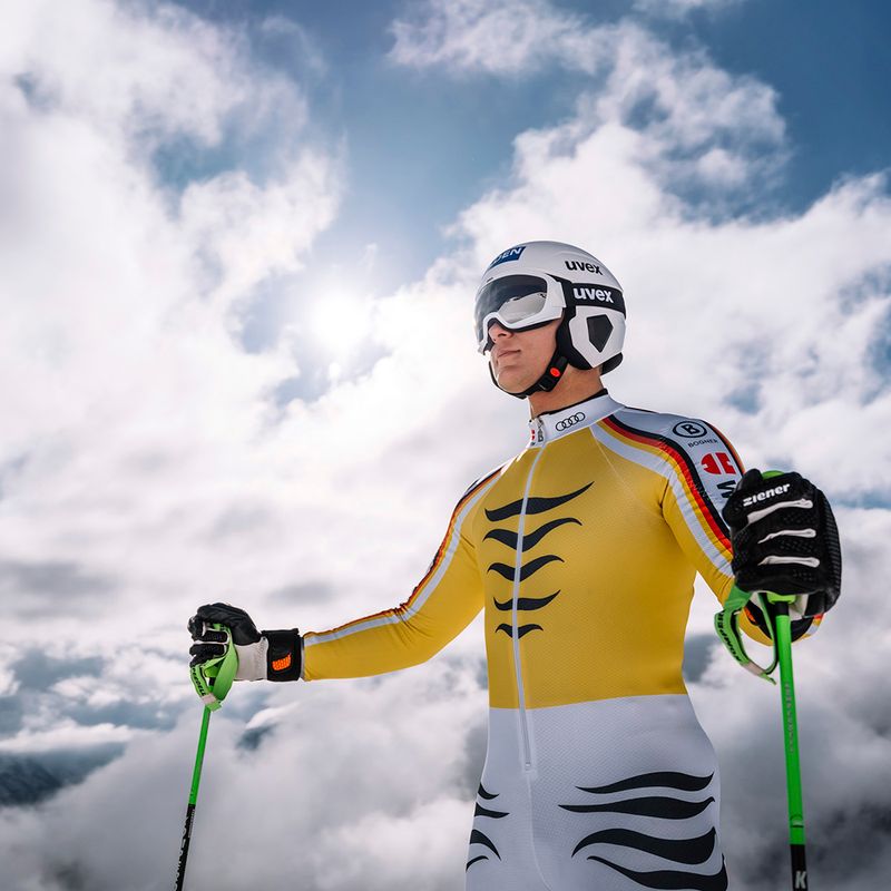 Lyžiarska prilba UVEX Invictus all white 11