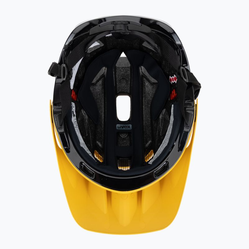 Cyklistická prilba UVEX Quatro Integrale sunbee/black 5