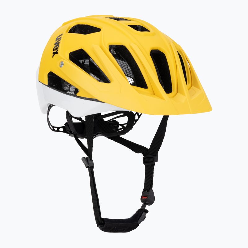 Cyklistická prilba UVEX Quatro CC sunbee/white matt