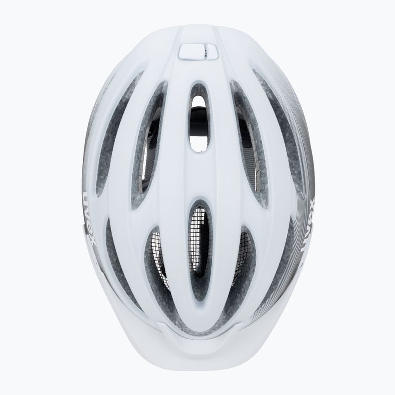 Cyklistická prilba UVEX True CC WE biela/sivá matná 6