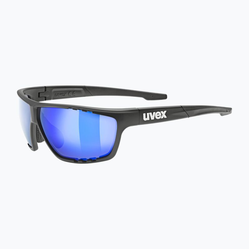 Slnečné okuliare UVEX Sportstyle 706 black matt/mirror blue