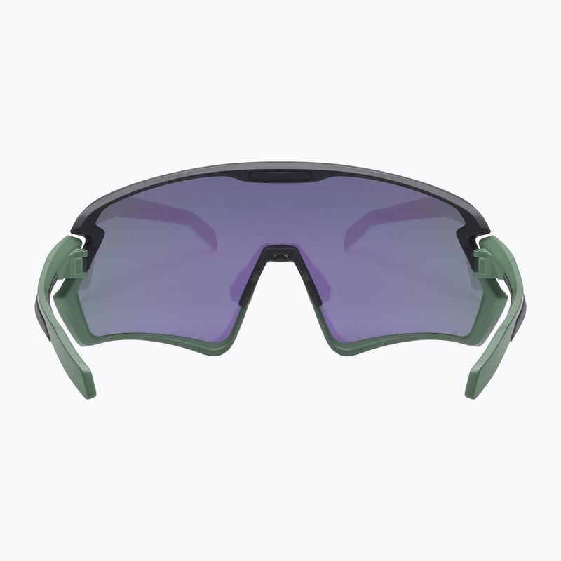 Cyklistické okuliare UVEX Sportstyle 231 2.0 moss green black mat/mirror green 53/3/026/7216 9