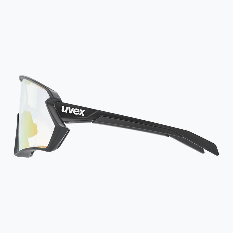 UVEX Sportstyle 231 2.0 V cyklistické okuliare čierne matné/litemirror červené 53/3/028/2203 3