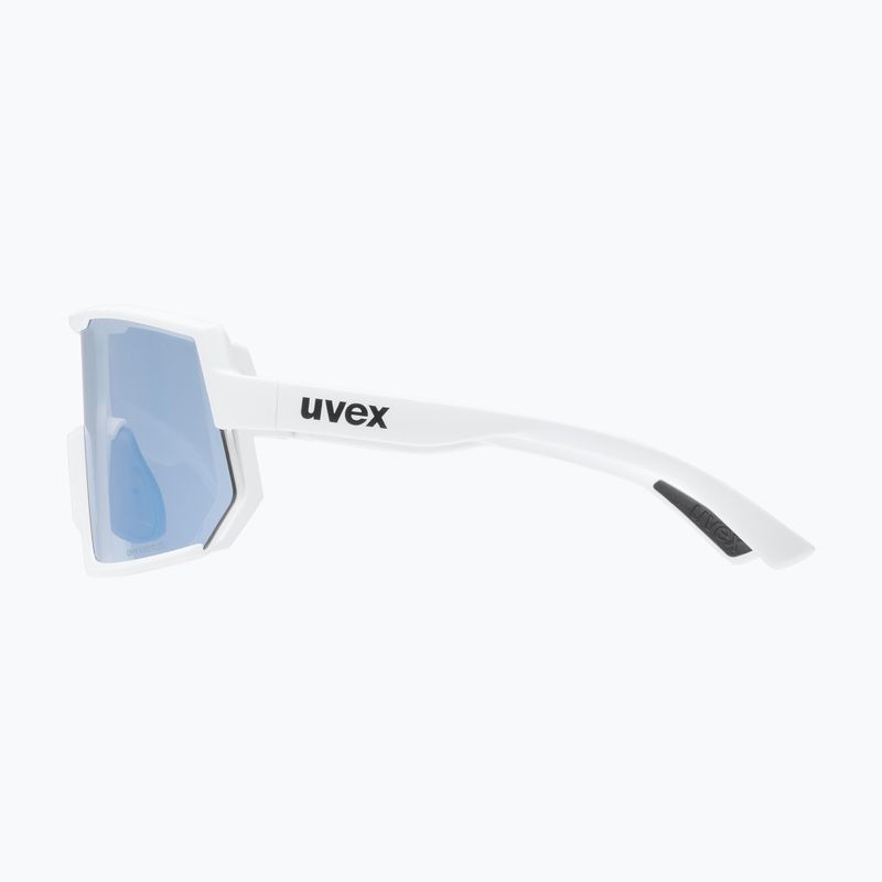 Cyklistické okuliare UVEX Sportstyle 235 V white mat/litemirror blue 53/3/031/8803 7