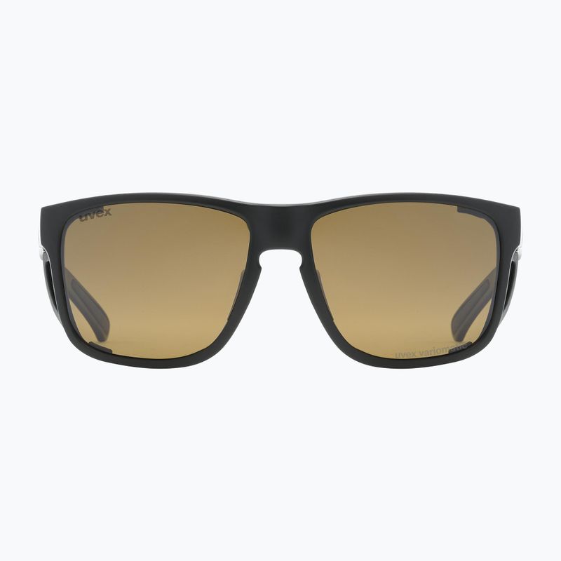 Slnečné okuliare UVEX Sportstyle 312 VPX black mat/brown 53/3/033/2261 6