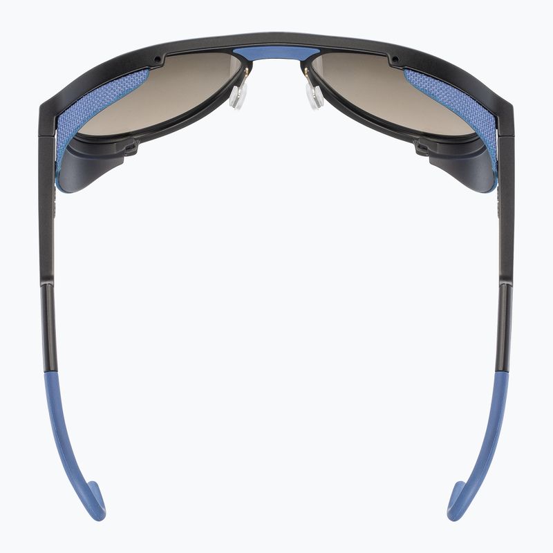 Slnečné okuliare UVEX Mtn Classic CV black matt/mirror blue 4