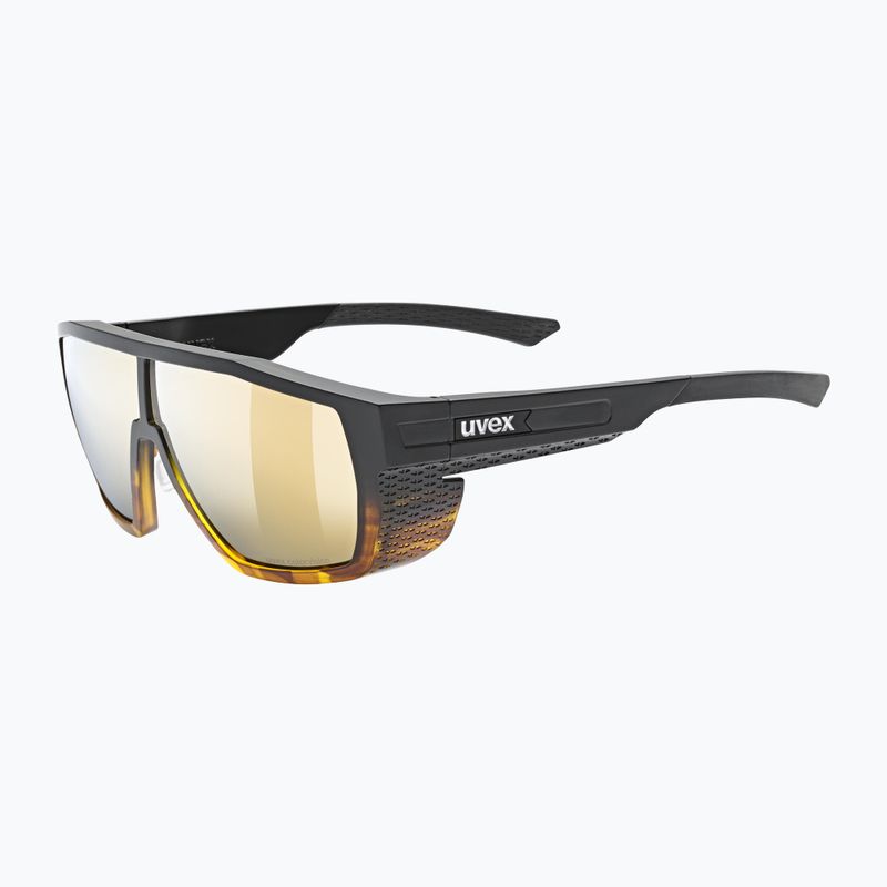 Slnečné okuliare UVEX Mtn Style CV havanna matt fade/mirror champagne