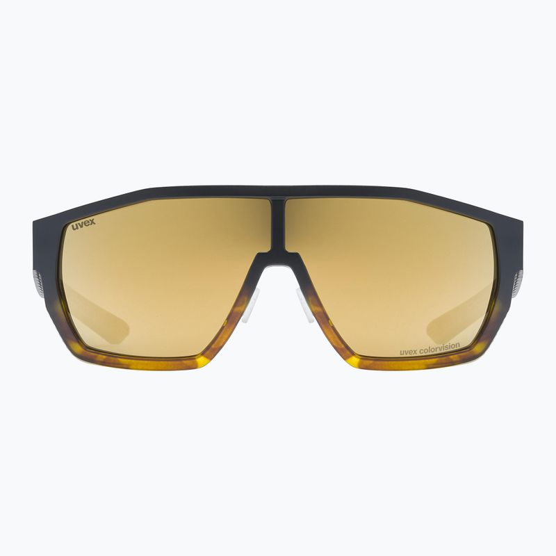 Slnečné okuliare UVEX Mtn Style CV havanna matt fade/mirror champagne 2
