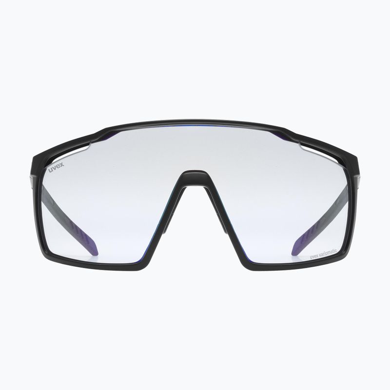 Slnečné okuliare UVEX Mtn Perform V black matt/litemirror blue 2