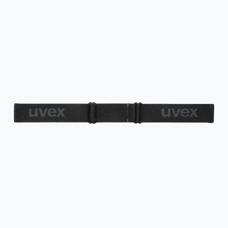 Lyžiarske okuliare UVEX Elemnt FM black matt/mirror green clear lasergold lite 4