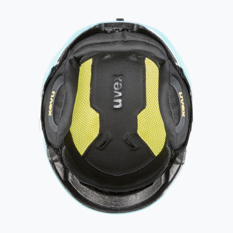 Detská lyžiarska prilba UVEX Viti Jr turquoise rabbit 5