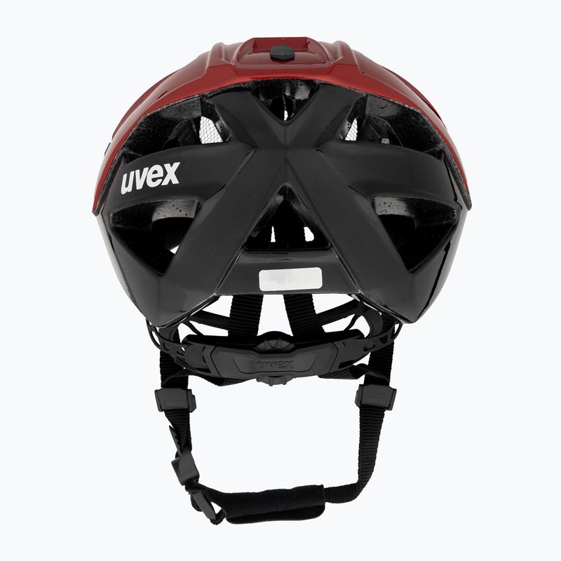 Cyklistická prilba UVEX Quatro ruby red/black 3