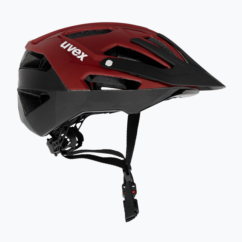 Cyklistická prilba UVEX Quatro ruby red/black 4