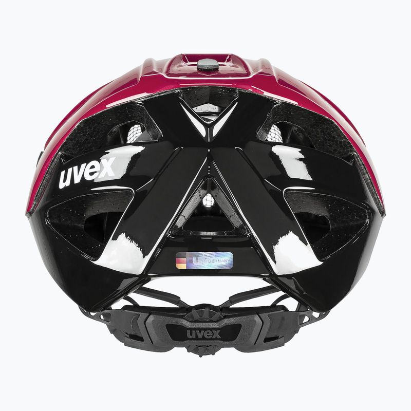 Cyklistická prilba UVEX Quatro ruby red/black 8