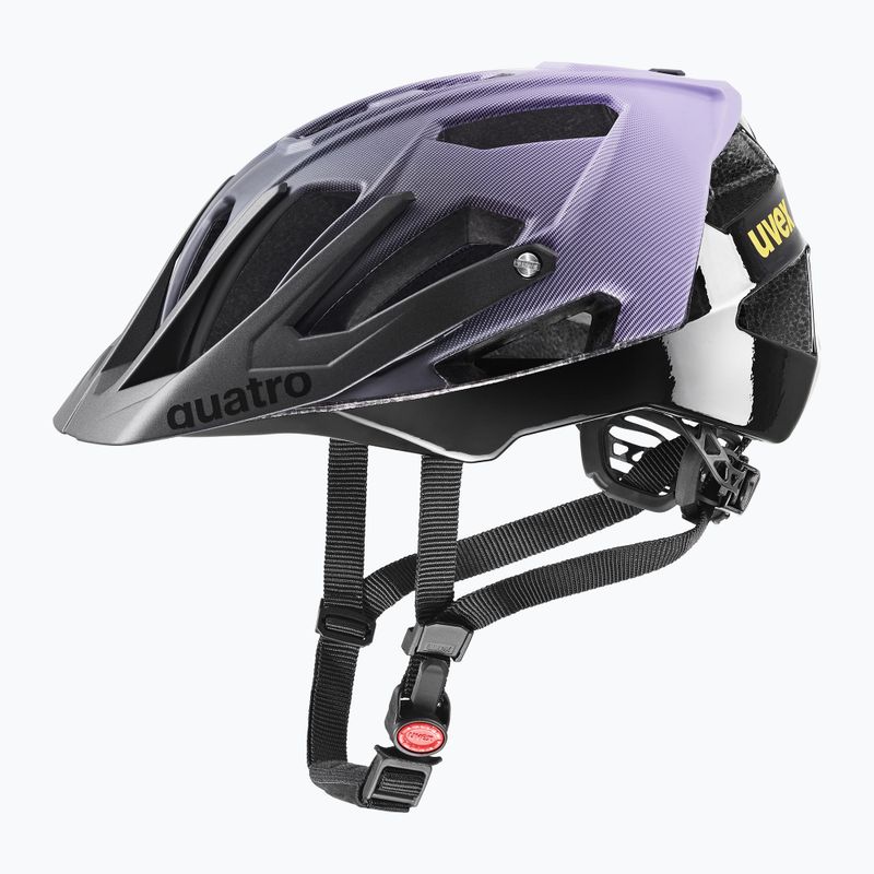 Cyklistická prilba UVEX Quatro CC lilac/black matt 6