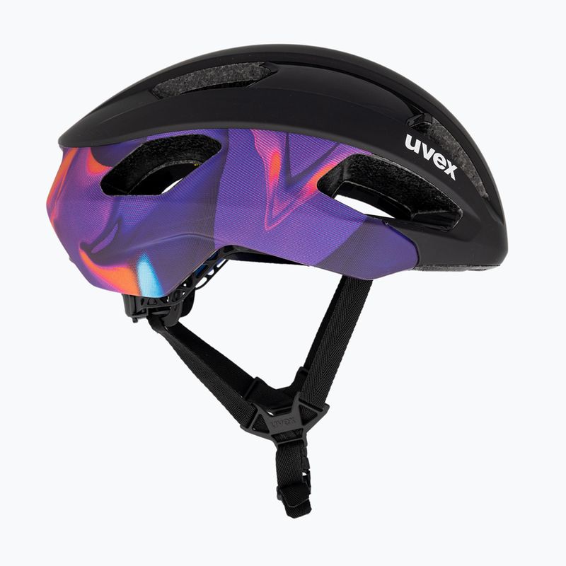 Cyklistická prilba UVEX Rise Pro MIPS black/galaxy matt 4