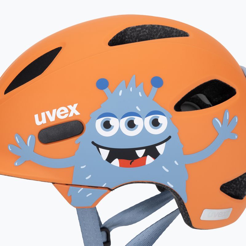 Detská cyklistická prilba UVEX Oyo Style monster papaya matt 7
