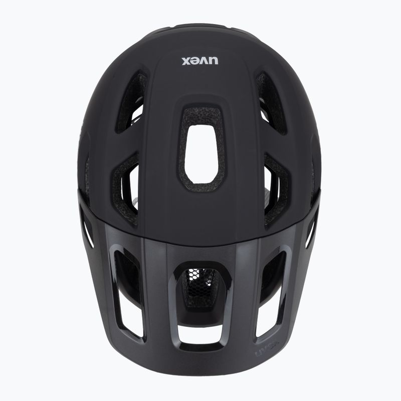 Detská cyklistická prilba UVEX React MIPS Jr black matte 6