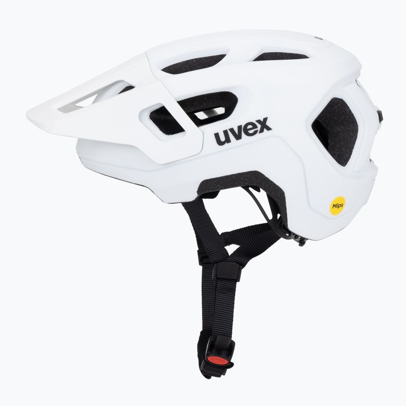 Detská cyklistická prilba UVEX React MIPS Jr white matt 3