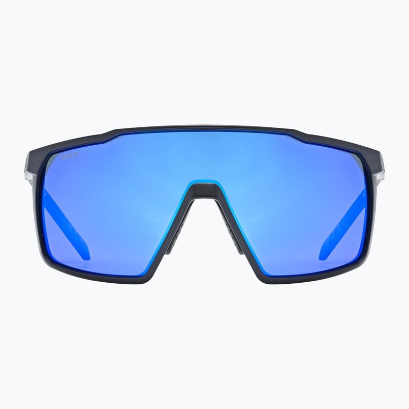 Slnečné okuliare UVEX Mtn Perform S black matt/mirror blue 2
