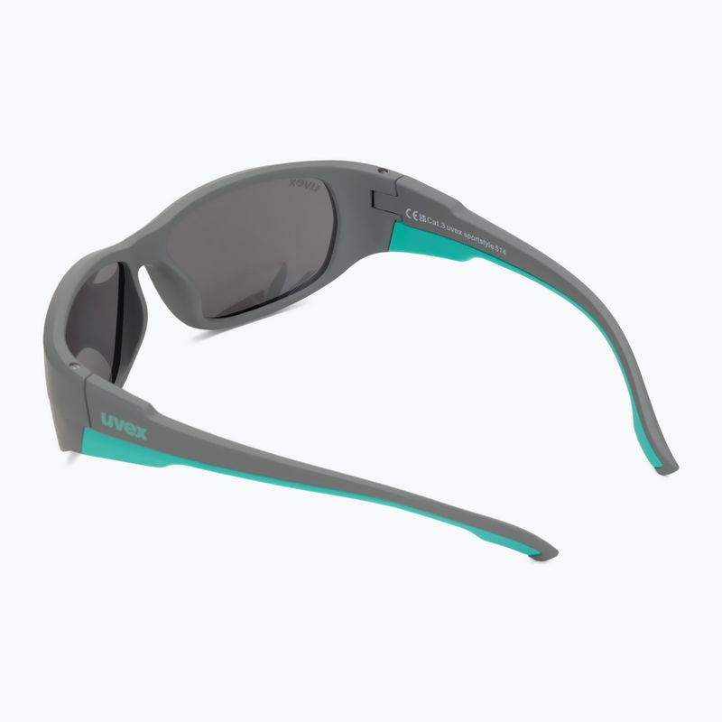 Detské slnečné okuliare UVEX Sportstyle 514 grey matt/mirror silver 2