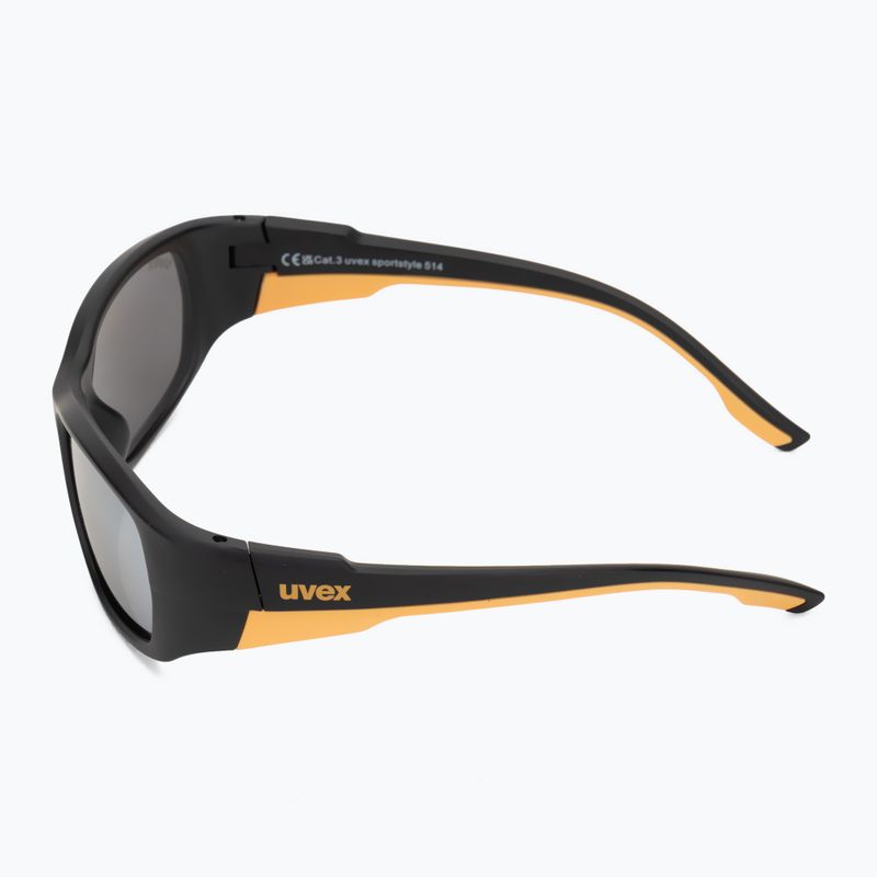 Detské slnečné okuliare UVEX Sportstyle 514 black matt/mirror silver 4
