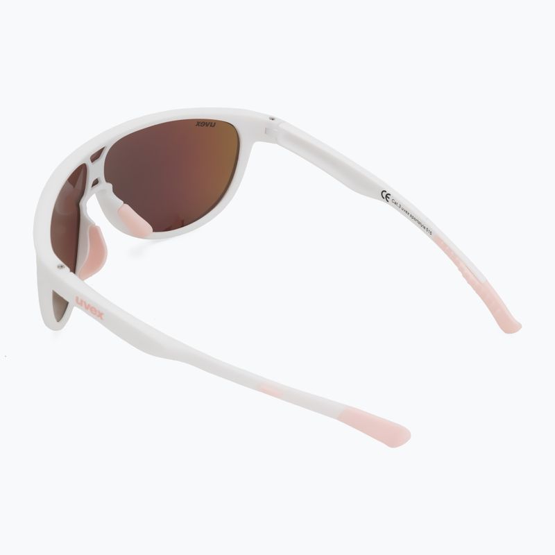 Detské slnečné okuliare Sportstyle 515 white matt/mirror pink 2