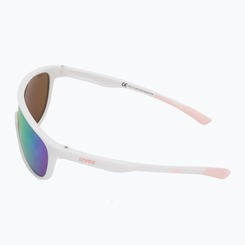 Detské slnečné okuliare Sportstyle 515 white matt/mirror pink 4