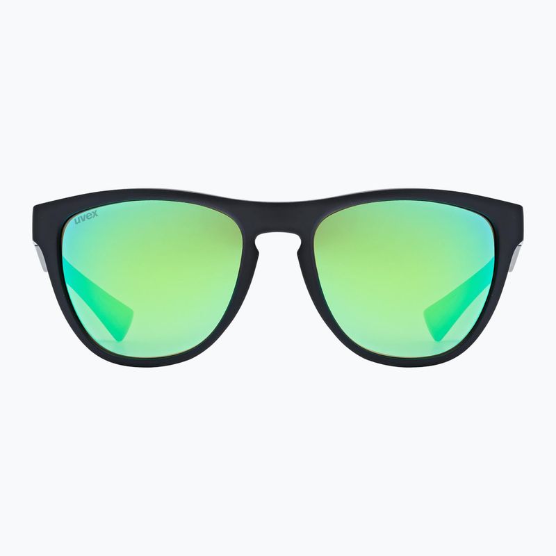 Slnečné okuliare UVEX Esntl Spirit black matt/mirror green 2
