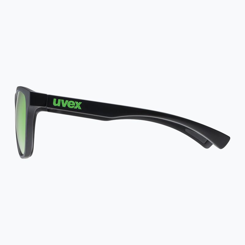 Slnečné okuliare UVEX Esntl Spirit black matt/mirror green 4