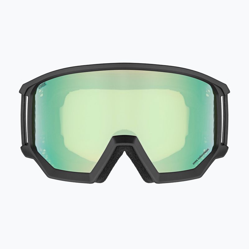 Lyžiarske okuliare UVEX Athletic CV black matt/mirror opal colorvision yellow 2