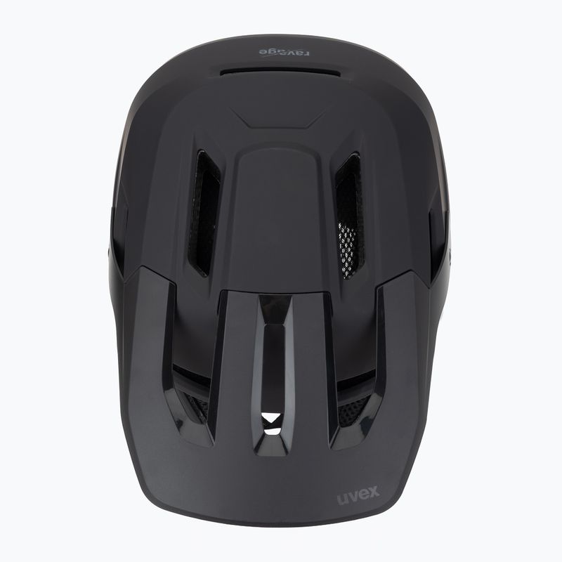 Cyklistická prilba UVEX Ravage black/rhino matt 6