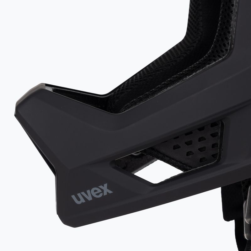 Cyklistická prilba UVEX Ravage black/rhino matt 7