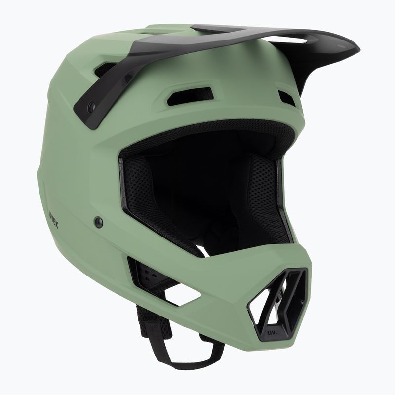 Cyklistická prilba UVEX Ravage moss green/black matt