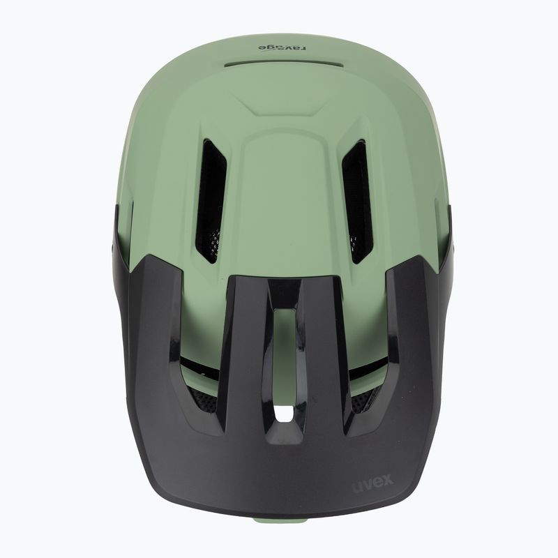 Cyklistická prilba UVEX Ravage moss green/black matt 6