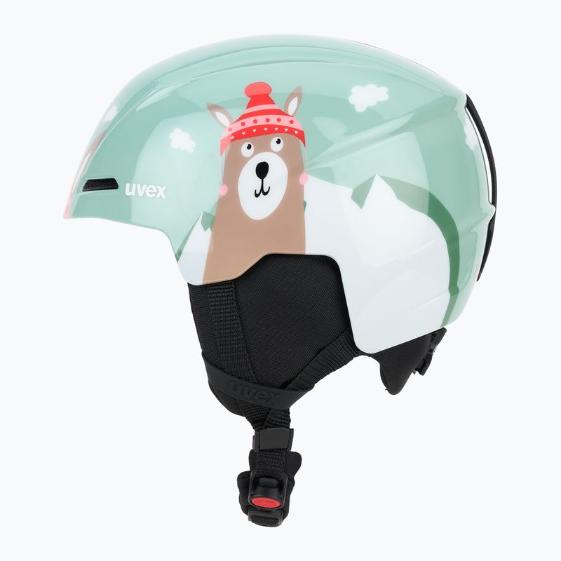 Detská lyžiarska prilba UVEX Viti Jr jade lama 3