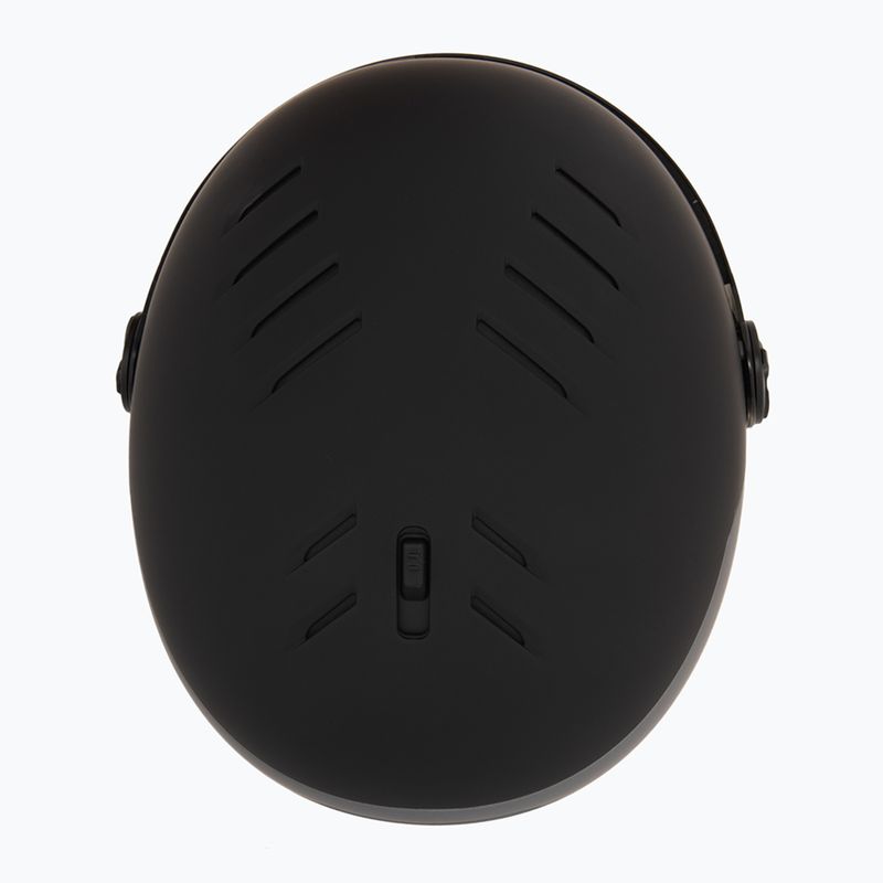 Lyžiarska prilba UVEX Wanted Visor Pro V black/silver matt 5