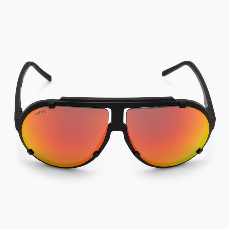 Slnečné okuliare UVEX Esntl Pina black matt/mirror red 3