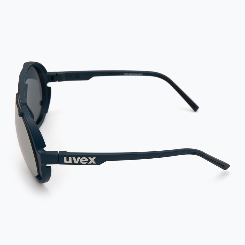 Slnečné okuliare UVEX Esntl Pina black matt/mirror silver 4